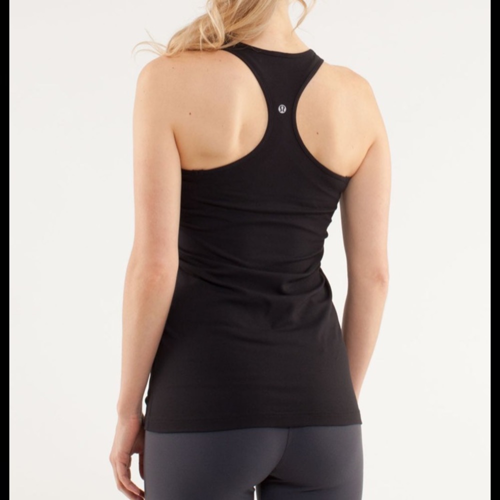 Lululemon racerback front zip tank